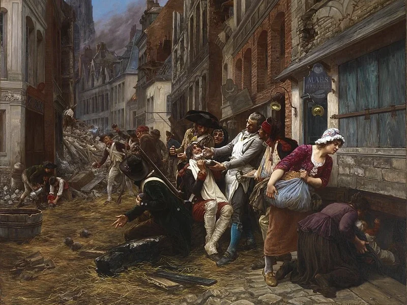 1839-Gaston Mélingue - Episodio dell'assedio di Lille, 1792